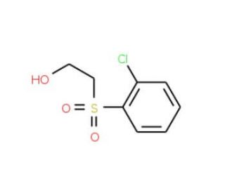 2-Chlorophenylsulfonylethanol - chemical structure image