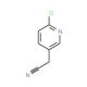 2-Chloropyridine-5-acetonitrile (CAS 39891-09-3) - chemical structure image