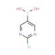 2-Chloropyrimidine-5-boronic acid (CAS 1003845-06-4) - chemical structure image