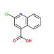 2-chloroquinoline-4-carboxylic acid (CAS 5467-57-2) - chemical structure image