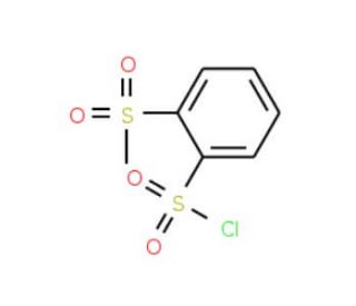 2-(Chlorosulphonyl)phenyl methyl sulphone (CAS 89265-35-0) - chemical structure image