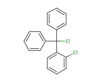 2-Chlorotrityl chloride (CAS 42074-68-0) - chemical structure image
