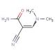 2-cyano-3-(dimethylamino)prop-2-enamide - chemical structure image