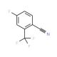 2-Cyano-5-fluorobenzotrifluoride (CAS 194853-86-6) - chemical structure image