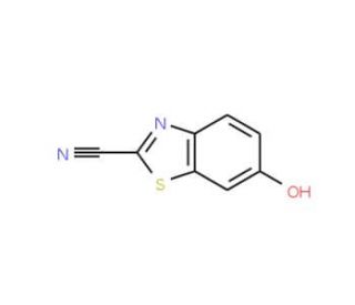 2-Cyano-6-hydroxybenzothiazole (CAS 939-69-5) - chemical structure image