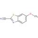 2-Cyano-6-methoxybenzothiazole (CAS 943-03-3) - chemical structure image