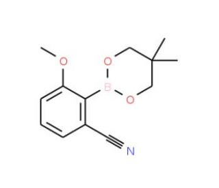 2-Cyano-6-methoxyphenylboronic acid neopentyl glycol ester