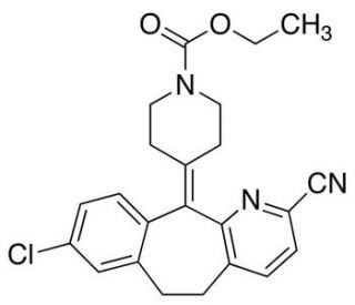 2-Cyano Loratadine (CAS 860010-31-7) - chemical structure image