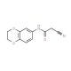 2-Cyano-N-(2,3-dihydro-1,4-benzodioxin-6-yl)-acetamide - chemical structure image