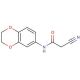 2-Cyano-N-(2,3-dihydro-benzo[1,4]dioxin-6-yl)-acetamide - chemical structure image