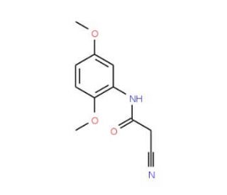 2-Cyano-N-(2,5-dimethoxyphenyl)acetamide - chemical structure image