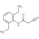2-Cyano-N-(2,6-diethyl-phenyl)-acetamide - chemical structure image