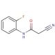 2-Cyano-N-(2-fluoro-phenyl)-acetamide - chemical structure image