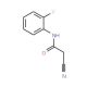 2-Cyano-N-(2-fluorophenyl)acetamide - chemical structure image