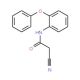 2-Cyano-N-(2-phenoxy-phenyl)-acetamide - chemical structure image