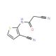 2-Cyano-N-(3-cyano-2-thienyl)acetamide - chemical structure image