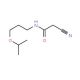 2-cyano-N-(3-isopropoxypropyl)acetamide (CAS 15029-49-9) - chemical structure image
