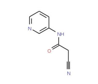 2-Cyano-N-(3-pyridinyl)acetamide - chemical structure image