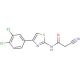 2-cyano-N-[4-(3,4-dichlorophenyl)-1,3-thiazol-2-yl]acetamide - chemical structure image