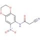 2-Cyano-N-(7-nitro-2,3-dihydro-benzo[1,4]dioxin-6-yl)-acetamide - chemical structure image