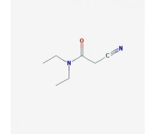 2-cyano-N,N-diethylacetamide (CAS 26391-06-0) - chemical structure image