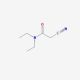 2-cyano-N,N-diethylacetamide (CAS 26391-06-0) - chemical structure image