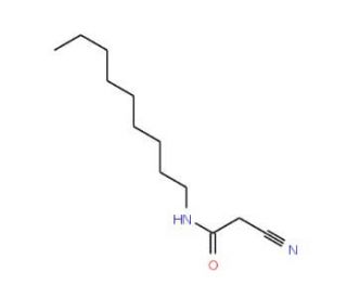 2-Cyano-N-nonylacetamide - chemical structure image