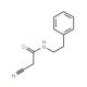 2-Cyano-N-phenethyl-acetamide (CAS 51838-02-9) - chemical structure image