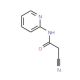 2-Cyano-N-pyridin-2-yl-acetamide (CAS 90004-06-1) - chemical structure image