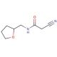 2-Cyano-N-(tetrahydro-furan-2-ylmethyl)-acetamide (CAS 324546-22-7) - chemical structure image
