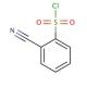 2-Cyanobenzenesulfonyl chloride (CAS 69360-26-5) - chemical structure image