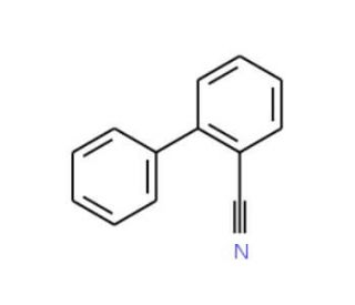 2-Cyanobiphenyl (CAS 24973-49-7) - chemical structure image
