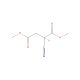 2-Cyanobutanedioic acid dimethyl ester - chemical structure image