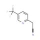 2-Cyanomethyl-5-trifluoromethylpyridine (CAS 939793-18-7) - chemical structure image