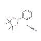 2-Cyanomethylphenylboronic acid, pinacol ester (CAS 325141-71-7) - chemical structure image