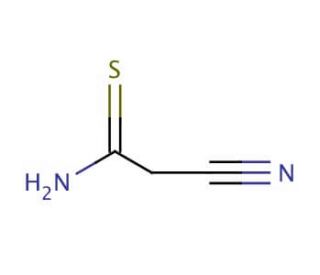2-Cyanothioacetamide (CAS 7357-70-2) - chemical structure image