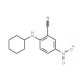 2-(Cyclohexylamino)-5-nitrobenzonitrile - chemical structure image