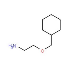 2-(Cyclohexylmethoxy)-1-ethanamine - chemical structure image