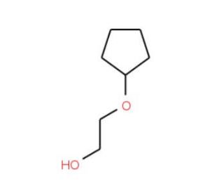 2-(cyclopentyloxy)ethanol (CAS 1819-34-7) - chemical structure image