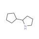 2-cyclopentylpyrrolidine - chemical structure image