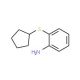 2-(cyclopentylthio)aniline - chemical structure image
