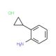 2-Cyclopropyl-phenylamine hydrochloride - chemical structure image