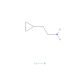 2-Cyclopropylethylamine hydrochloride (CAS 89381-08-8) - chemical structure image