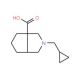 2-(Cyclopropylmethyl)hexahydrocyclopenta[c]-pyrrole-3a(1H)-carboxylic acid (CAS 1142202-12-7) - chemical structure image