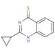 2-cyclopropylquinazoline-4-thiol - chemical structure image