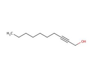 2-Decyn-1-ol (CAS 4117-14-0) - chemical structure image