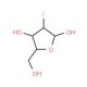2-Deoxy-2-fluoro-D-arabinofuranose (CAS 125155-51-3) - chemical structure image