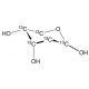 2-deoxy-D-[UL-13C5]ribose (CAS 266998-43-0) - chemical structure image