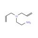 2-(Diallylamino)ethylamine - chemical structure image