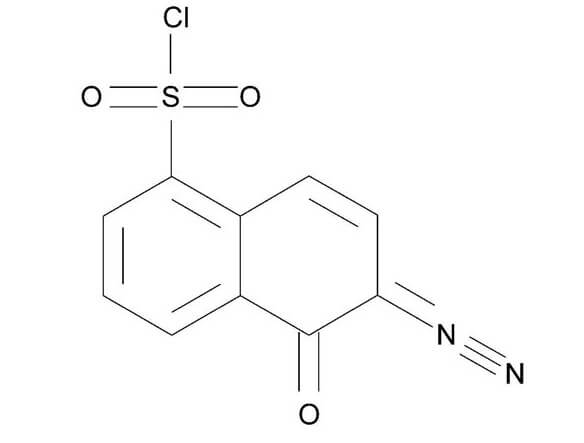 2Diazo1oxo naphthalene5sulfonyl chloride CAS 138863